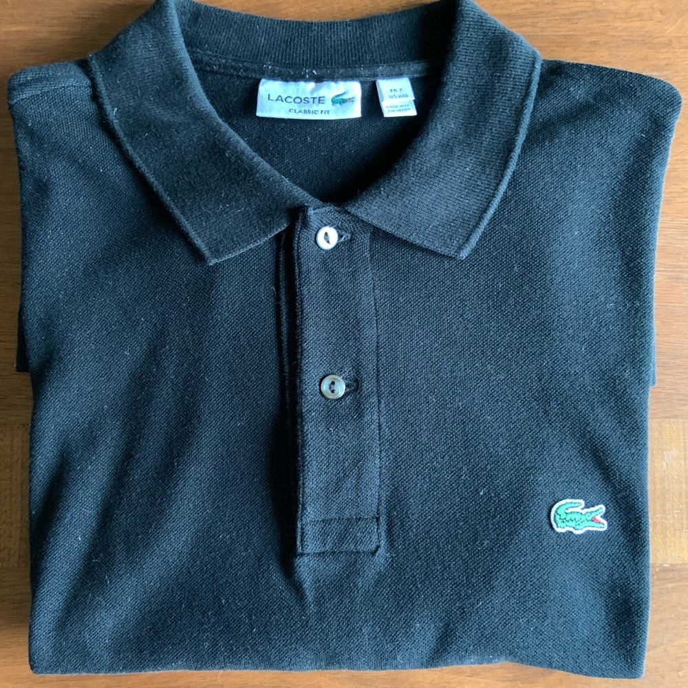 Lacoste Polo | Black | Classic Fit
